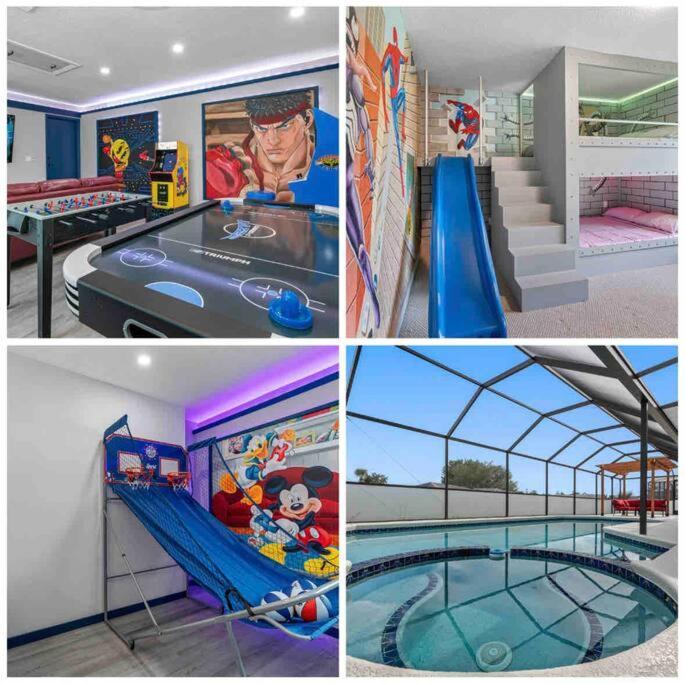 13 Mins From Disney Arcade, Private Pool, & Themed Rooms Orlando Exterior foto